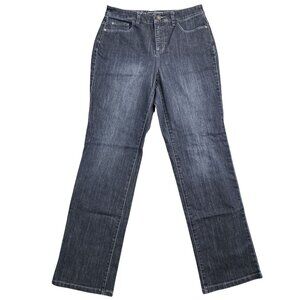 Christopher & Banks Womens Classic Fit Denim Jeans Size 6 Dark Wash Straight Leg